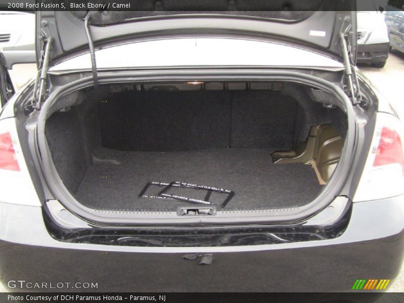Black Ebony / Camel 2008 Ford Fusion S