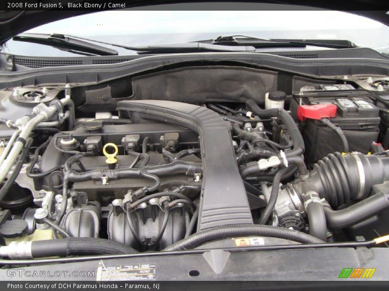 Black Ebony / Camel 2008 Ford Fusion S