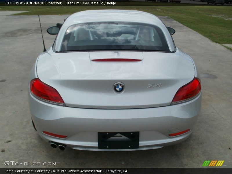  2010 Z4 sDrive30i Roadster Titanium Silver Metallic