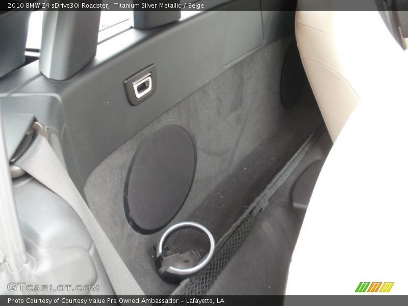 Titanium Silver Metallic / Beige 2010 BMW Z4 sDrive30i Roadster