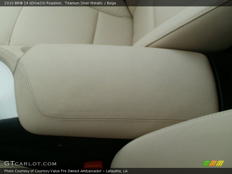 Titanium Silver Metallic / Beige 2010 BMW Z4 sDrive30i Roadster