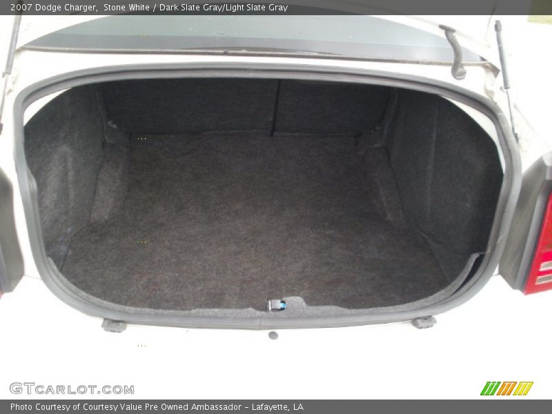 Stone White / Dark Slate Gray/Light Slate Gray 2007 Dodge Charger