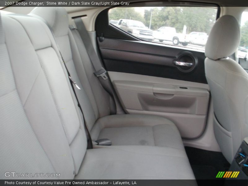 Stone White / Dark Slate Gray/Light Slate Gray 2007 Dodge Charger