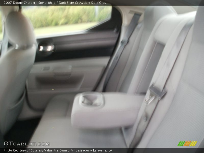 Stone White / Dark Slate Gray/Light Slate Gray 2007 Dodge Charger