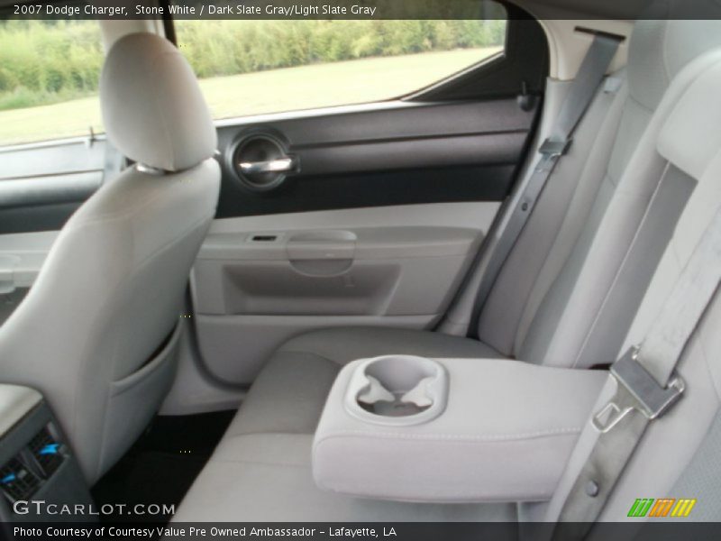 Stone White / Dark Slate Gray/Light Slate Gray 2007 Dodge Charger