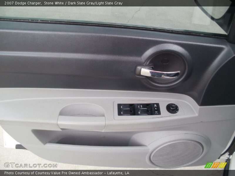 Stone White / Dark Slate Gray/Light Slate Gray 2007 Dodge Charger