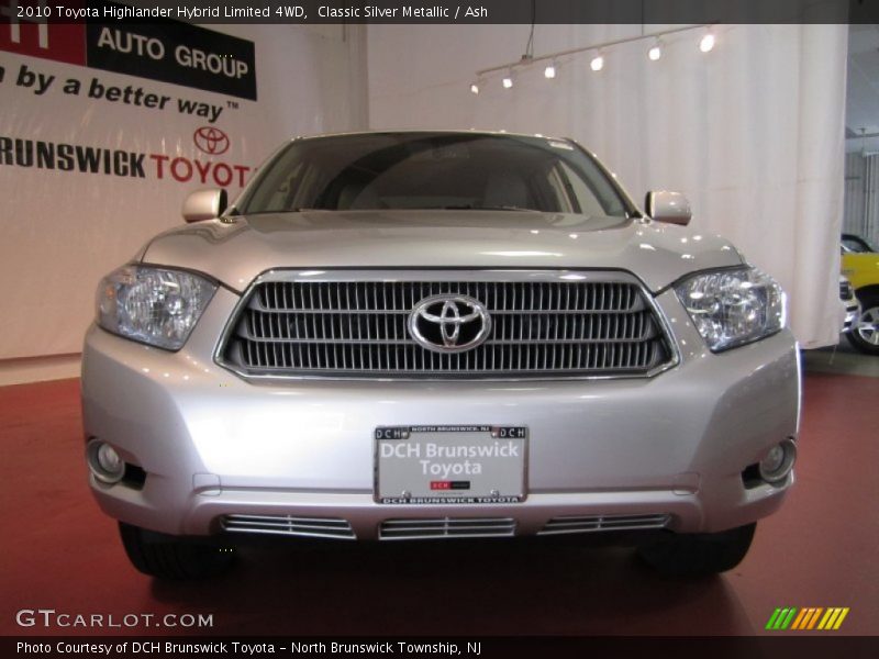 Classic Silver Metallic / Ash 2010 Toyota Highlander Hybrid Limited 4WD