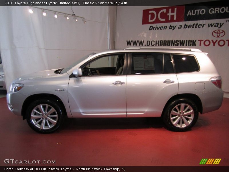 Classic Silver Metallic / Ash 2010 Toyota Highlander Hybrid Limited 4WD