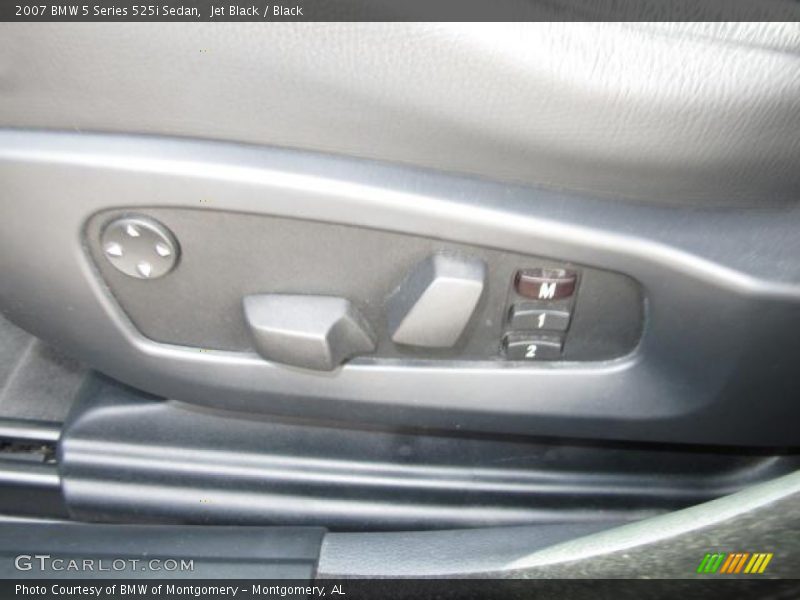 Jet Black / Black 2007 BMW 5 Series 525i Sedan