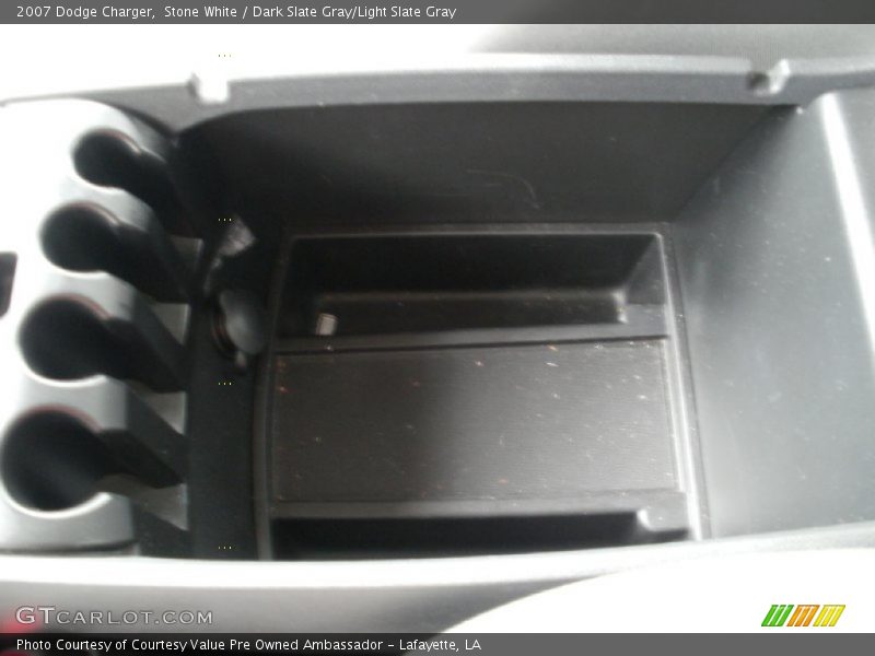 Stone White / Dark Slate Gray/Light Slate Gray 2007 Dodge Charger