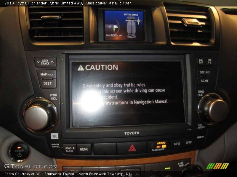 Classic Silver Metallic / Ash 2010 Toyota Highlander Hybrid Limited 4WD
