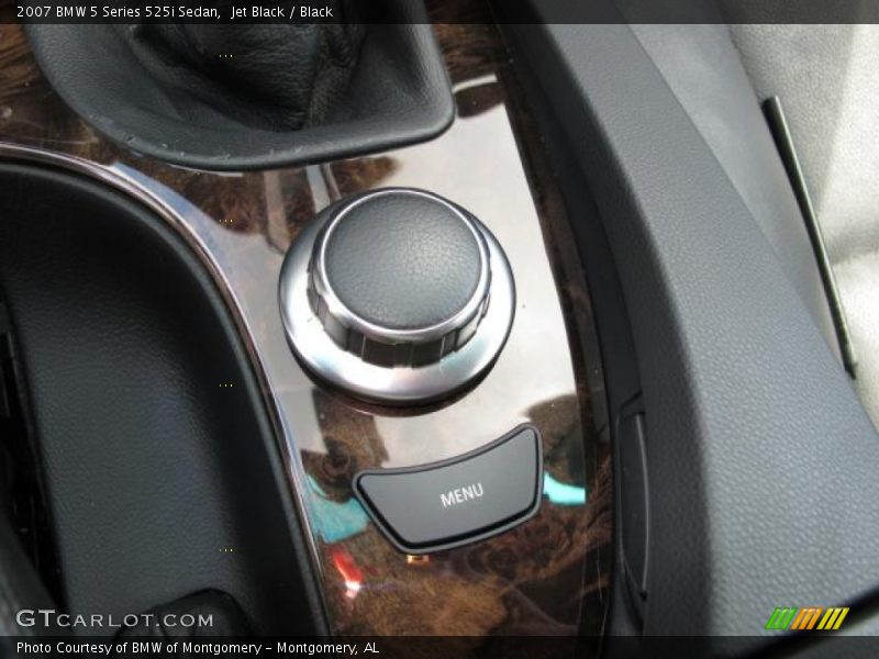 Jet Black / Black 2007 BMW 5 Series 525i Sedan