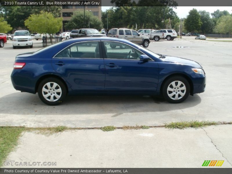 Blue Ribbon Metallic / Ash Gray 2010 Toyota Camry LE