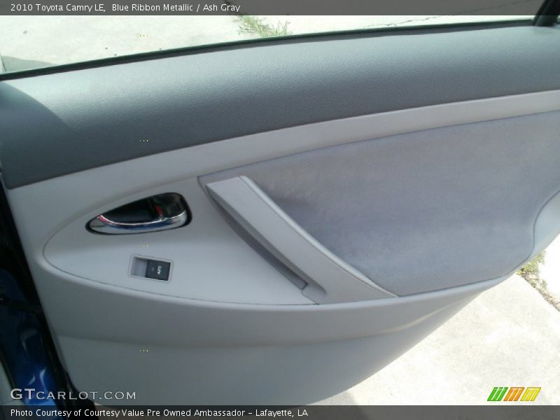Blue Ribbon Metallic / Ash Gray 2010 Toyota Camry LE