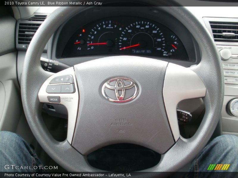 Blue Ribbon Metallic / Ash Gray 2010 Toyota Camry LE