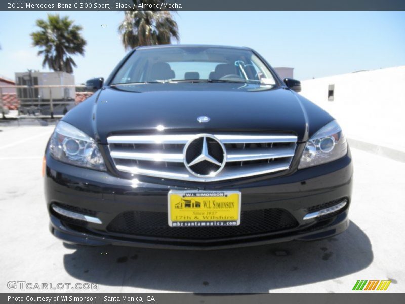 Black / Almond/Mocha 2011 Mercedes-Benz C 300 Sport