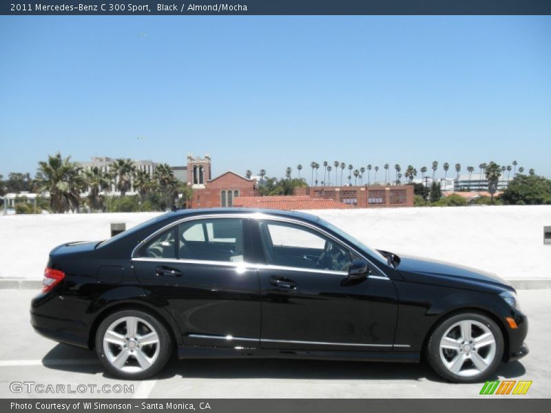 Black / Almond/Mocha 2011 Mercedes-Benz C 300 Sport