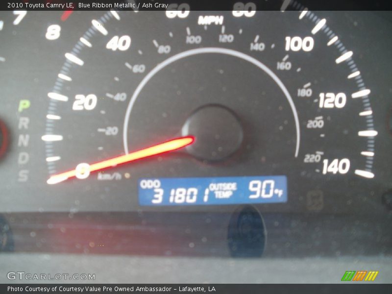 Blue Ribbon Metallic / Ash Gray 2010 Toyota Camry LE