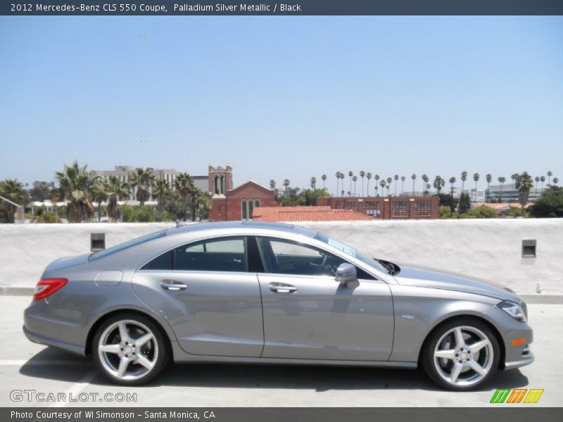  2012 CLS 550 Coupe Palladium Silver Metallic