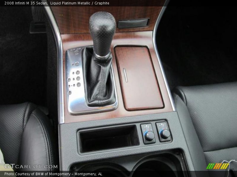 Liquid Platinum Metallic / Graphite 2008 Infiniti M 35 Sedan
