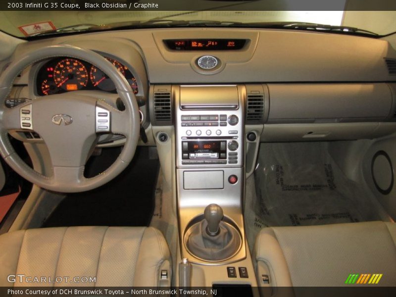 Black Obsidian / Graphite 2003 Infiniti G 35 Coupe