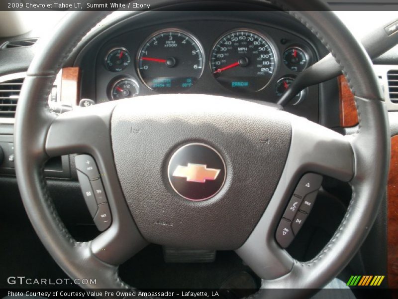 Summit White / Ebony 2009 Chevrolet Tahoe LT