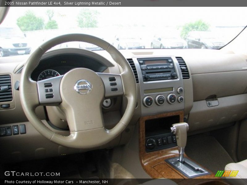 Silver Lightning Metallic / Desert 2005 Nissan Pathfinder LE 4x4