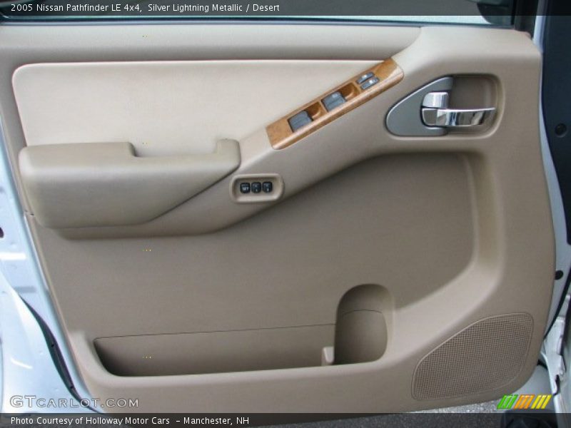 Silver Lightning Metallic / Desert 2005 Nissan Pathfinder LE 4x4