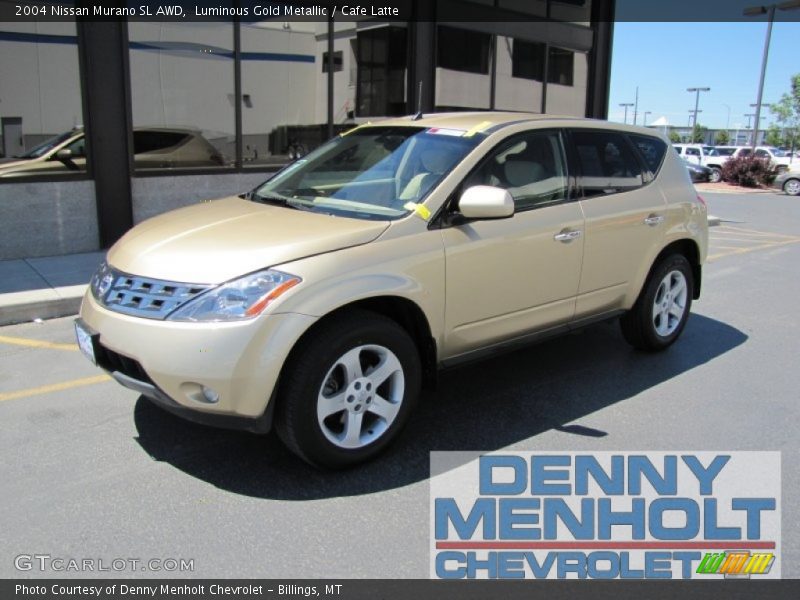Luminous Gold Metallic / Cafe Latte 2004 Nissan Murano SL AWD
