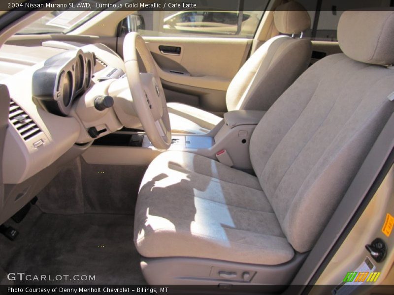 Luminous Gold Metallic / Cafe Latte 2004 Nissan Murano SL AWD
