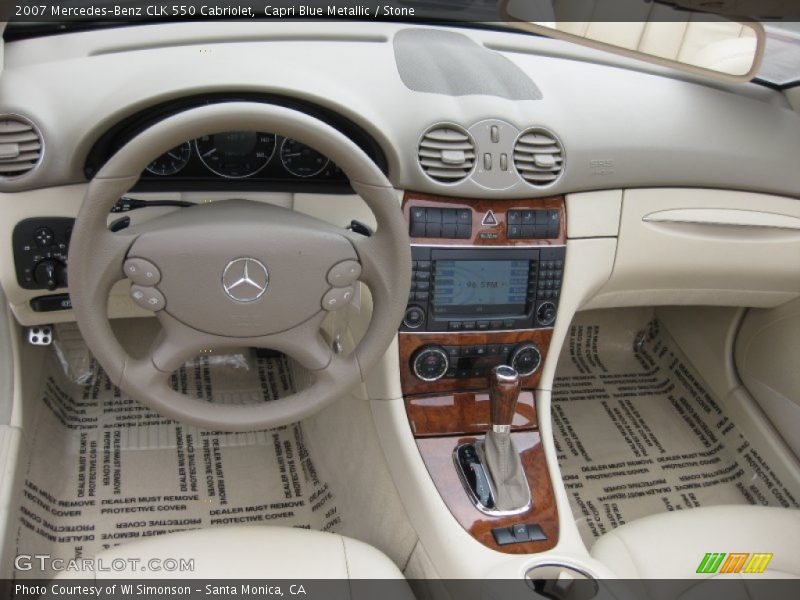 Dashboard of 2007 CLK 550 Cabriolet