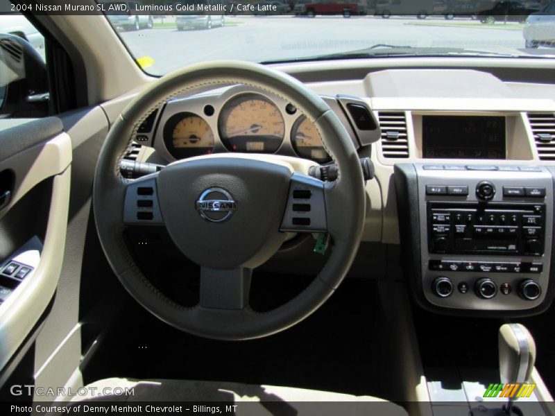Luminous Gold Metallic / Cafe Latte 2004 Nissan Murano SL AWD
