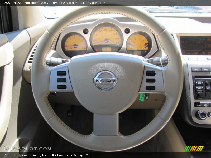 Luminous Gold Metallic / Cafe Latte 2004 Nissan Murano SL AWD
