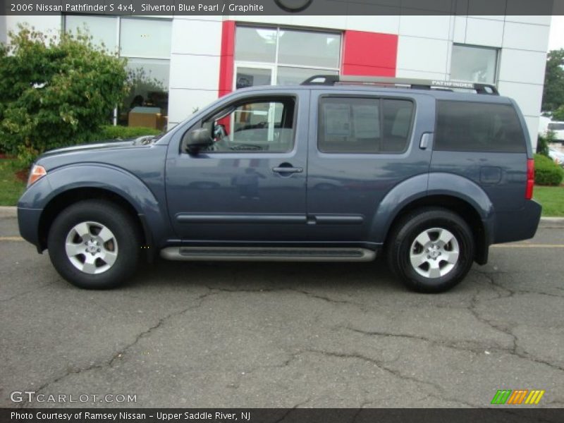 Silverton Blue Pearl / Graphite 2006 Nissan Pathfinder S 4x4