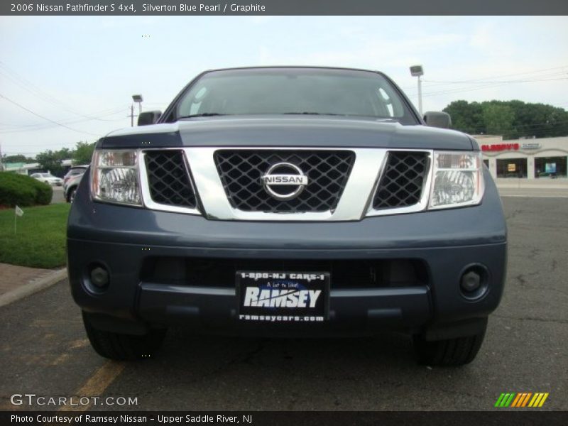 Silverton Blue Pearl / Graphite 2006 Nissan Pathfinder S 4x4