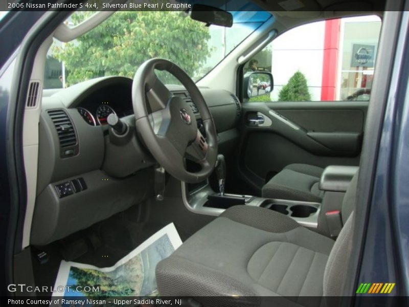 Silverton Blue Pearl / Graphite 2006 Nissan Pathfinder S 4x4