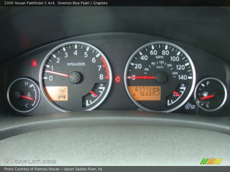 Silverton Blue Pearl / Graphite 2006 Nissan Pathfinder S 4x4