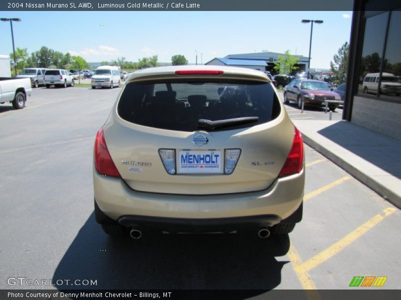 Luminous Gold Metallic / Cafe Latte 2004 Nissan Murano SL AWD