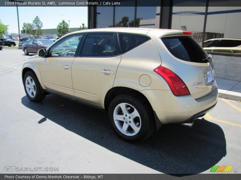 Luminous Gold Metallic / Cafe Latte 2004 Nissan Murano SL AWD