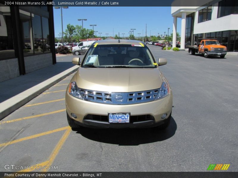 Luminous Gold Metallic / Cafe Latte 2004 Nissan Murano SL AWD