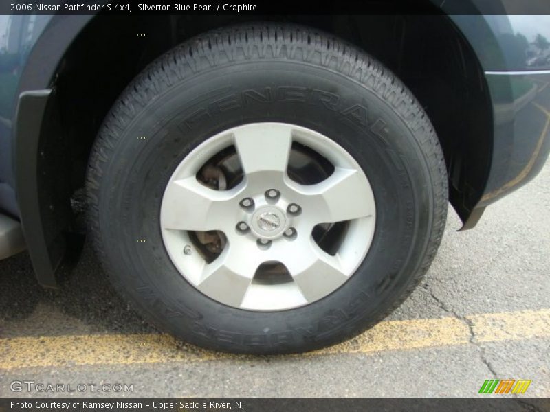 Silverton Blue Pearl / Graphite 2006 Nissan Pathfinder S 4x4