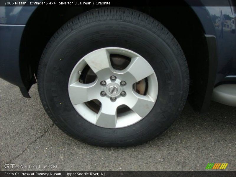 Silverton Blue Pearl / Graphite 2006 Nissan Pathfinder S 4x4