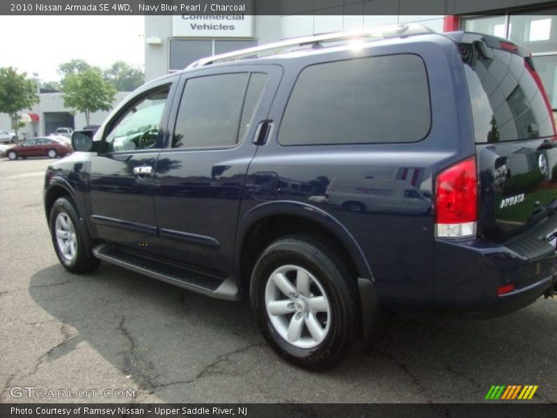 Navy Blue Pearl / Charcoal 2010 Nissan Armada SE 4WD