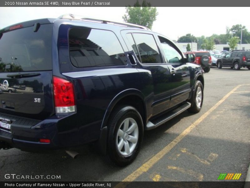 Navy Blue Pearl / Charcoal 2010 Nissan Armada SE 4WD
