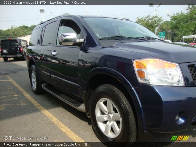 Navy Blue Pearl / Charcoal 2010 Nissan Armada SE 4WD
