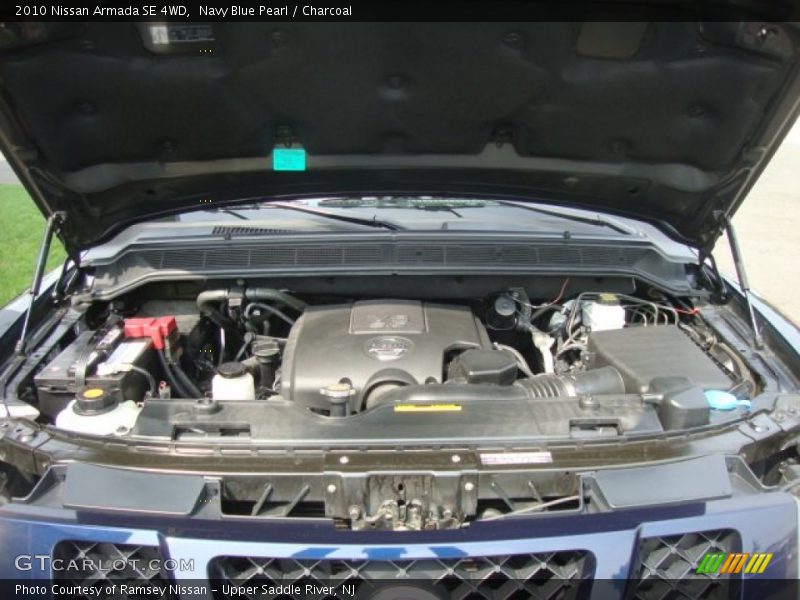  2010 Armada SE 4WD Engine - 5.6 Liter DOHC 32-Valve CVTCS V8