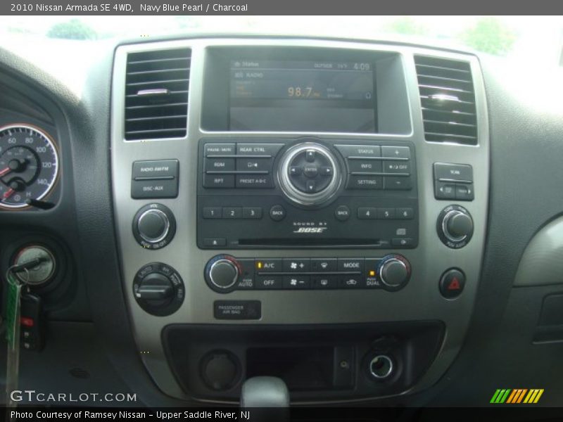 Navy Blue Pearl / Charcoal 2010 Nissan Armada SE 4WD