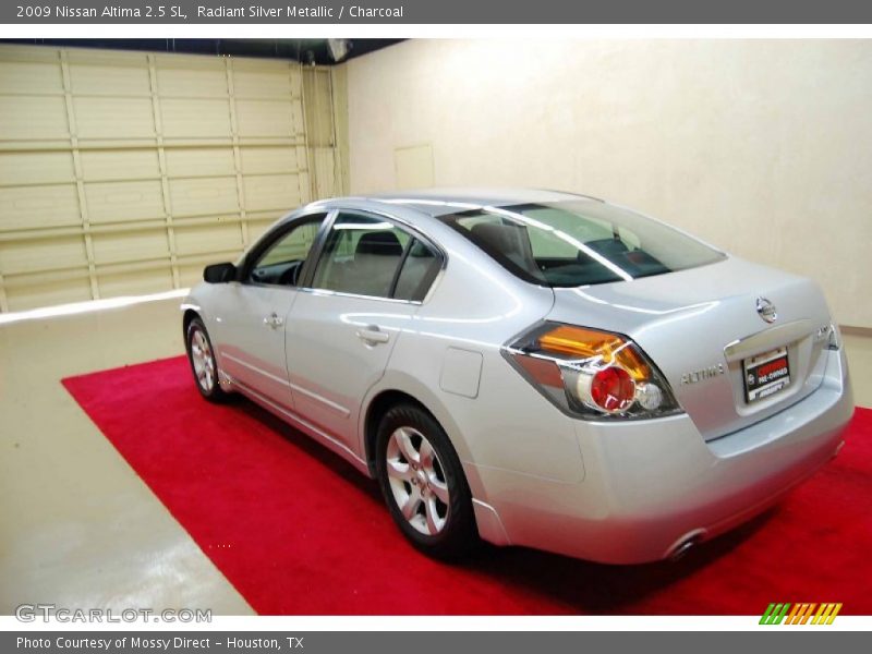 Radiant Silver Metallic / Charcoal 2009 Nissan Altima 2.5 SL