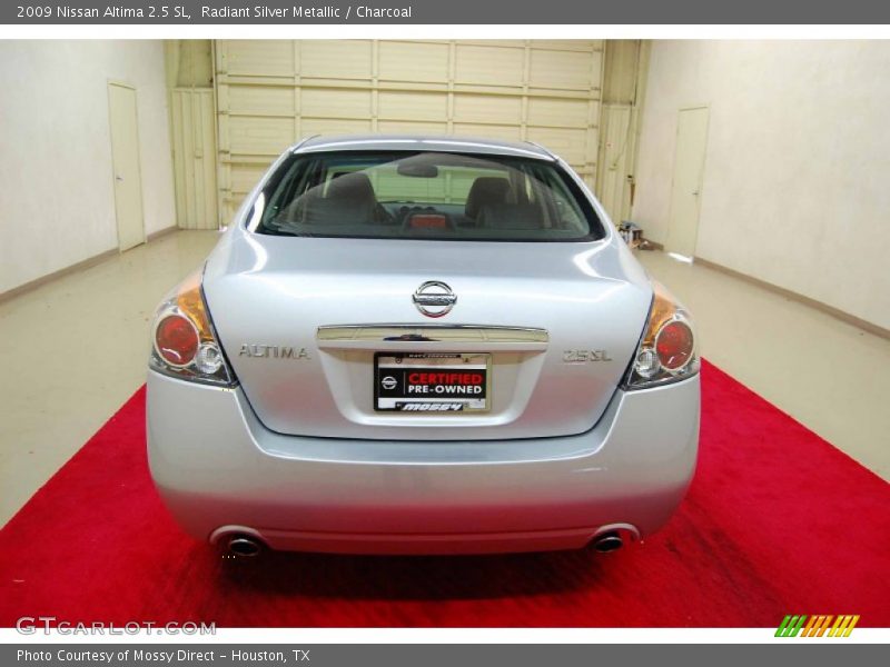 Radiant Silver Metallic / Charcoal 2009 Nissan Altima 2.5 SL