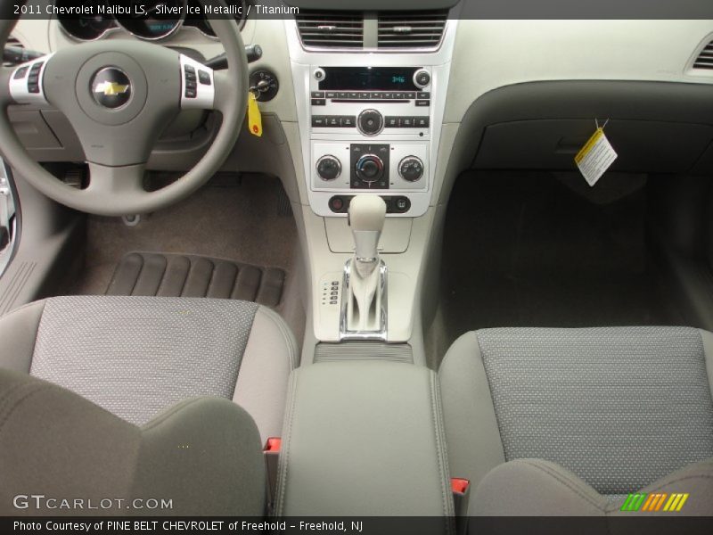 Silver Ice Metallic / Titanium 2011 Chevrolet Malibu LS